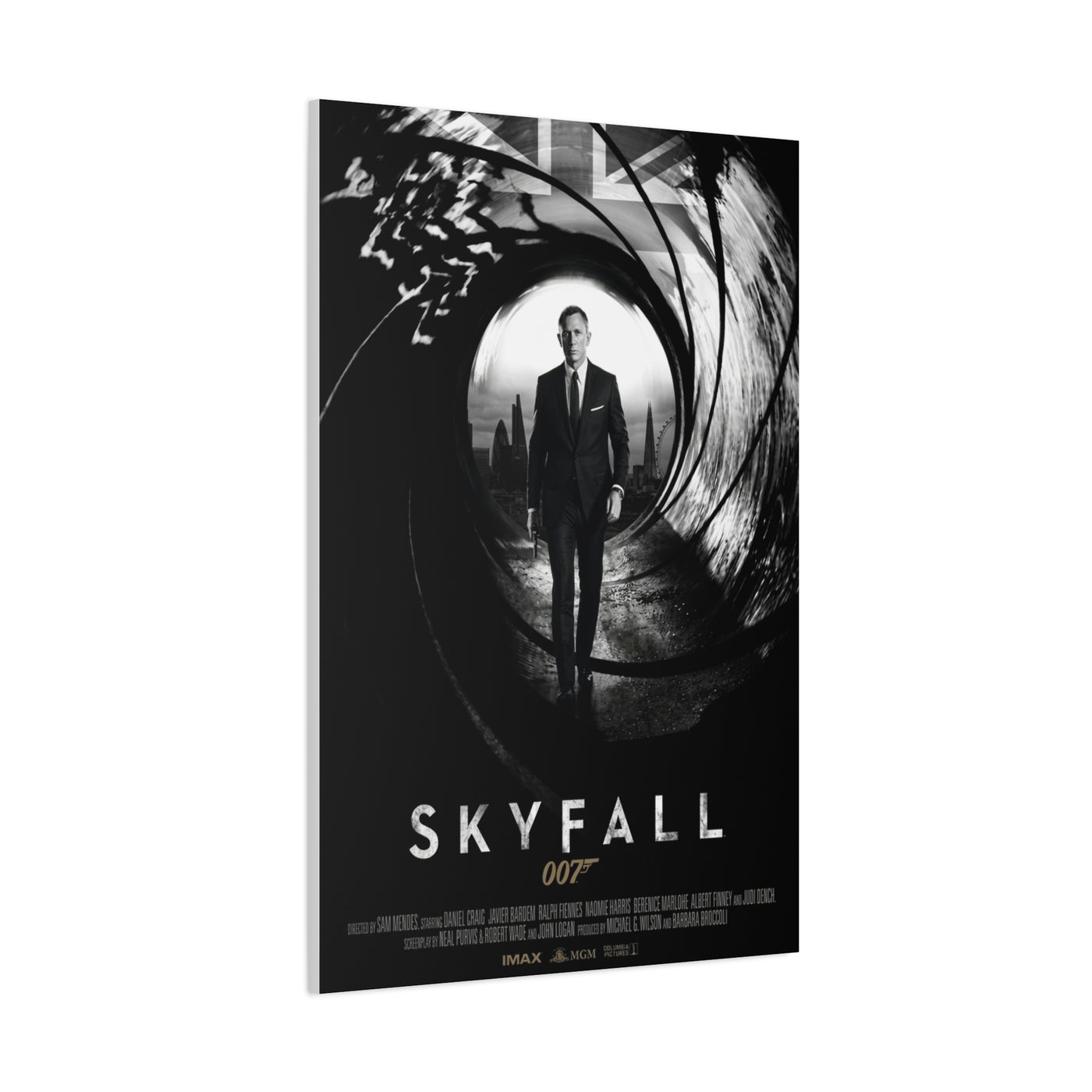 Skyfall Movie Poster Wall Art & Canvas Print