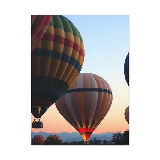 Hot Air Balloon Art Supreme Canvas Wall Art & Canvas Print