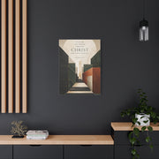 Philippians 4:13 Geometric Path Scripture Wall Art & Canvas Print