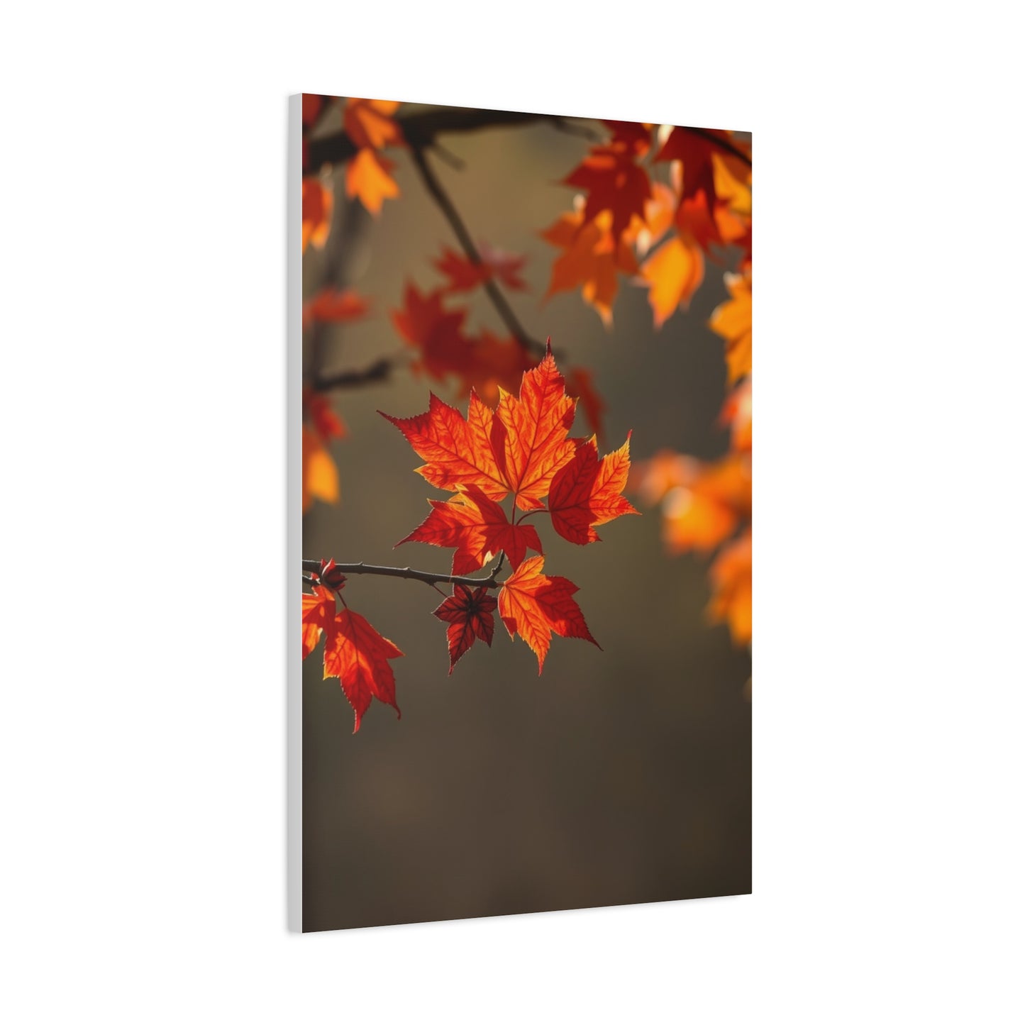 Golden Ember Season Canvas