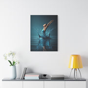 Woman Rising from Water Splash Wall Art & Canvas Prints
