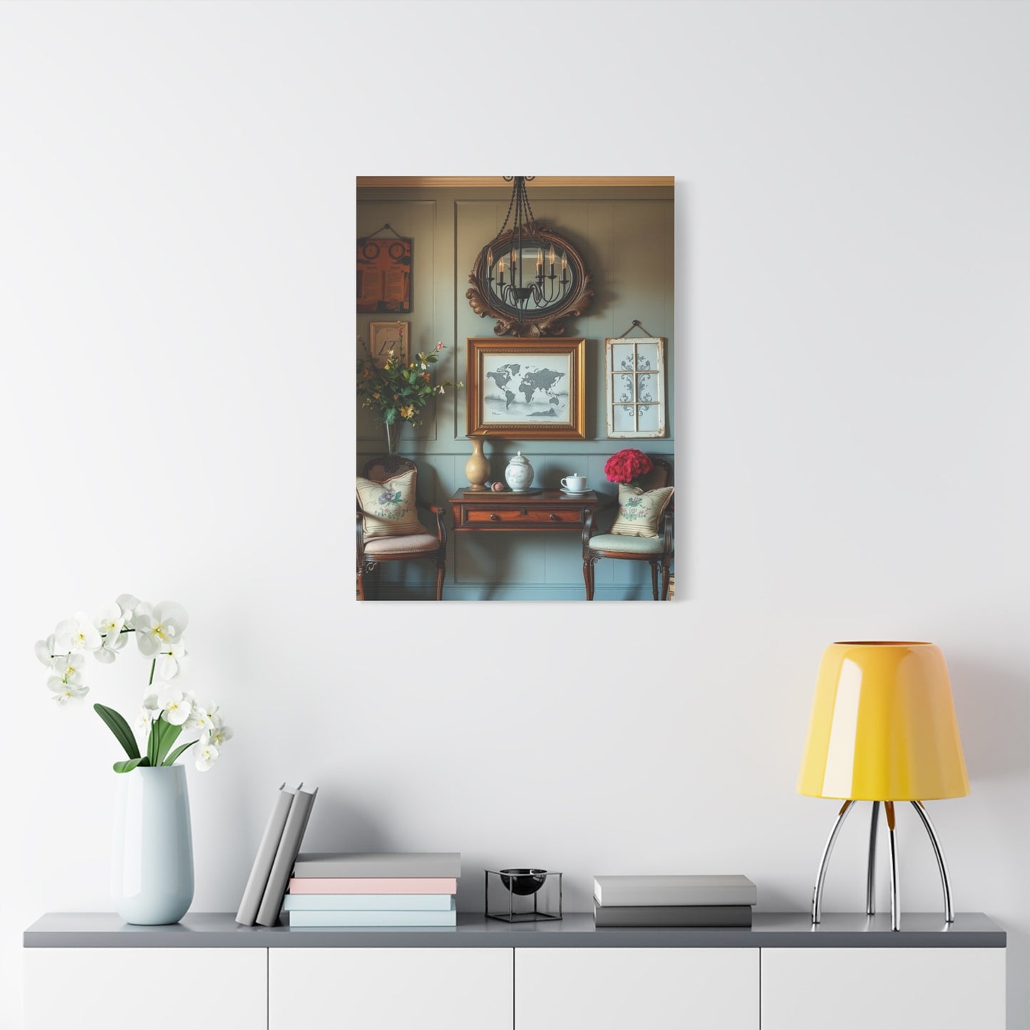 Masterpiece French Country Decor Art Vision Wall Art & Canvas Print