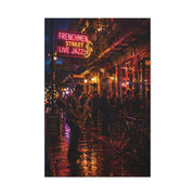 Frenchmen Street Jazz Night Wall Art & Canvas Print
