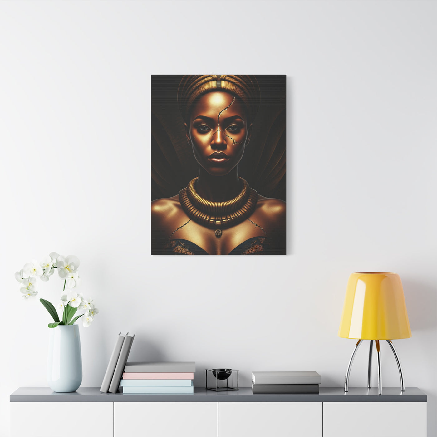 Queen of Midnight Elegance Wall Art & Canvas Prints
