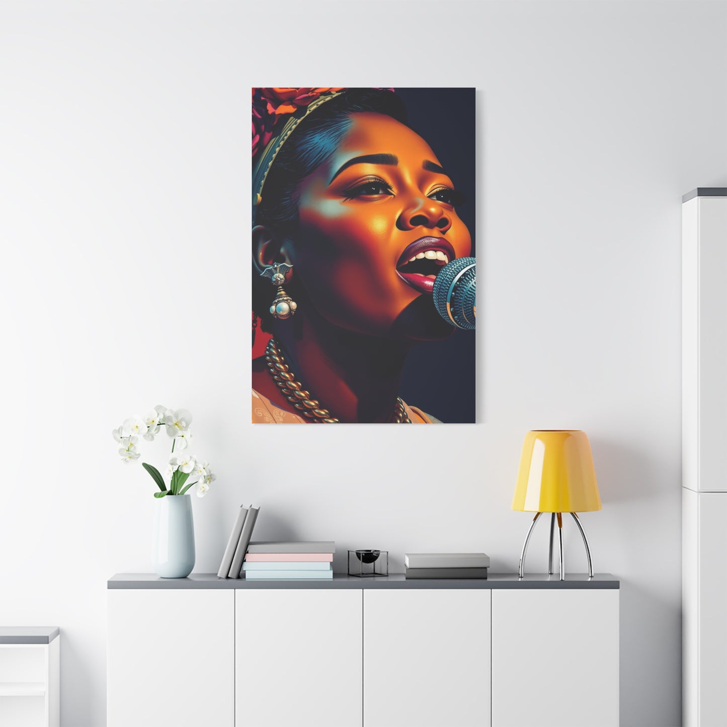 Billie Holiday Art Luxury Canvas Wall Art & Canvas Print