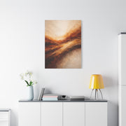 Golden Motion Energy Abstract Wall Art & Canvas Print