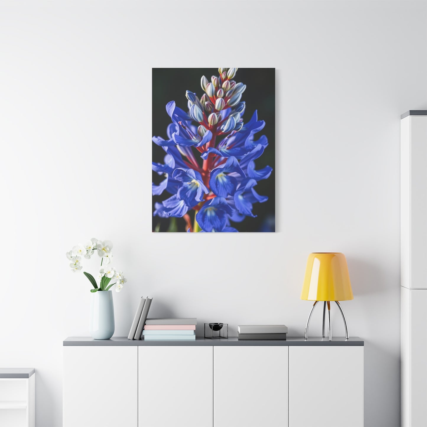 Bluebonnet Flower Art Supreme Gallery Wall Art & Canvas Print