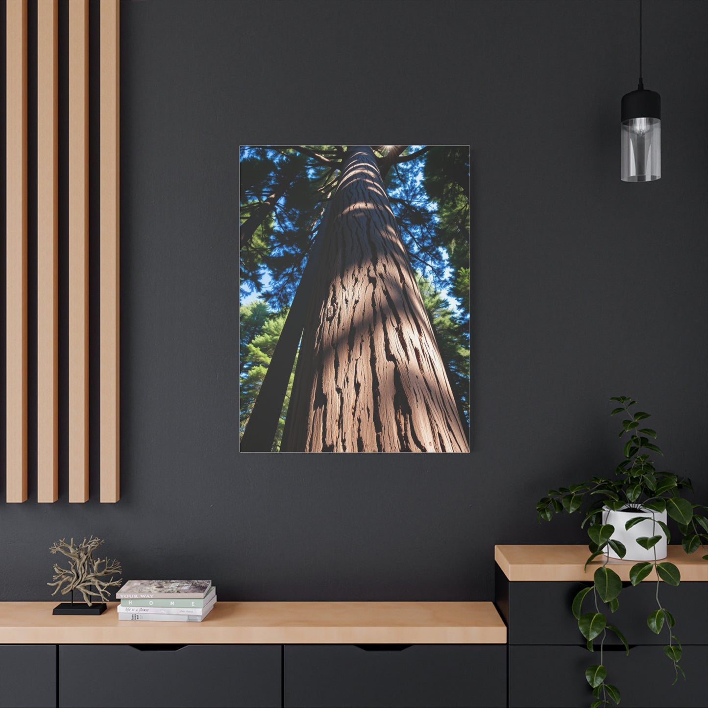Redwood Tree Art Supreme Canvas Wall Art & Canvas Print