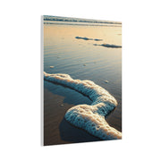 Sea Foam Shoreline Texture Wall Art & Canvas Prints