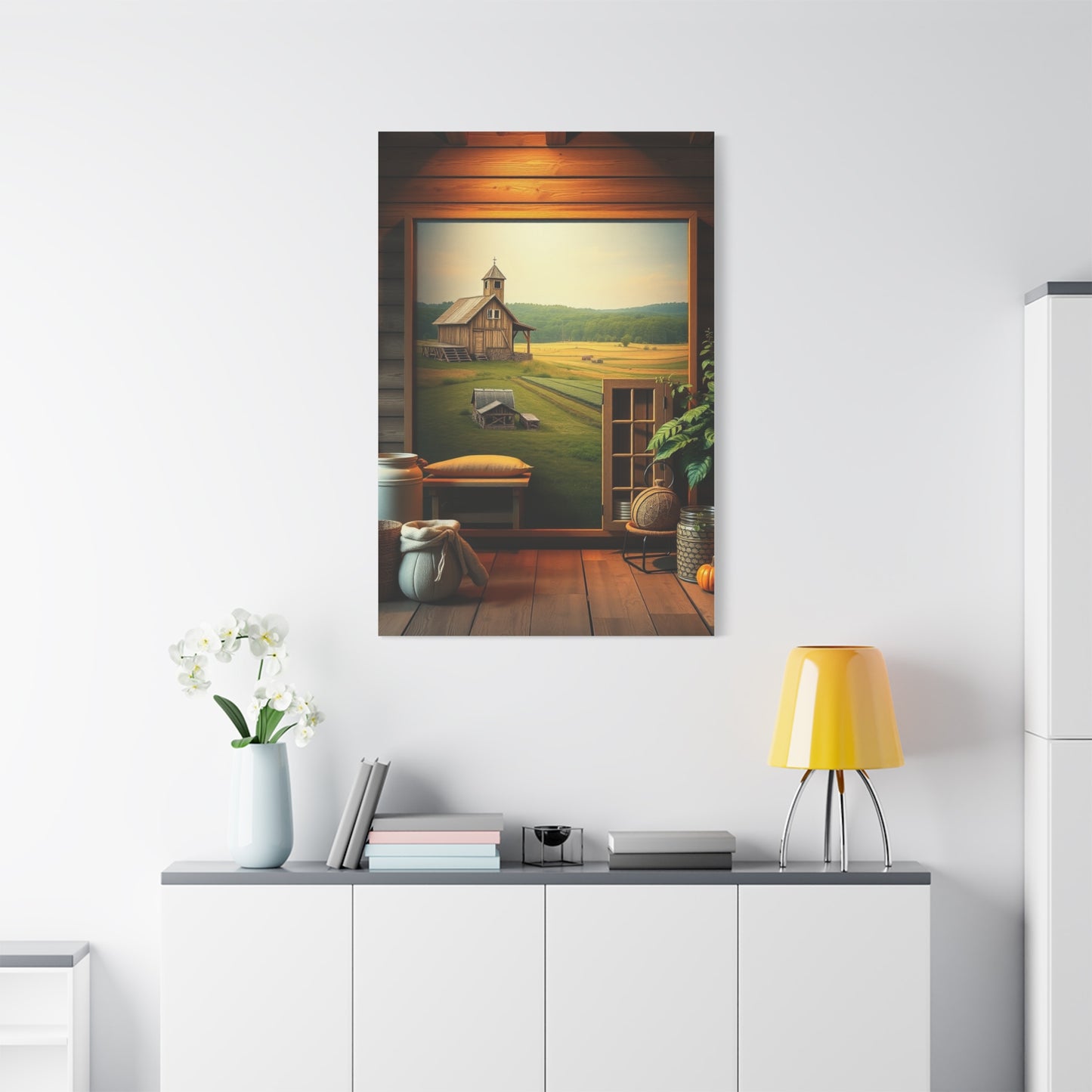 Rural Reverie Premium Print Wall Art & Canvas Print