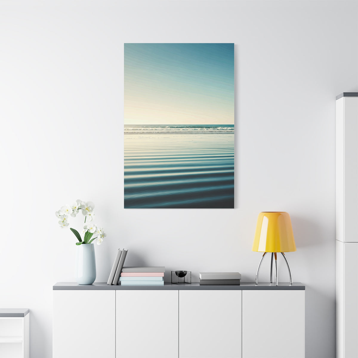 Minimal Horizon Ocean Calm Wall Art & Canvas Prints