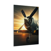 Propeller Power at Golden Hour Wall Art & Canvas Prints