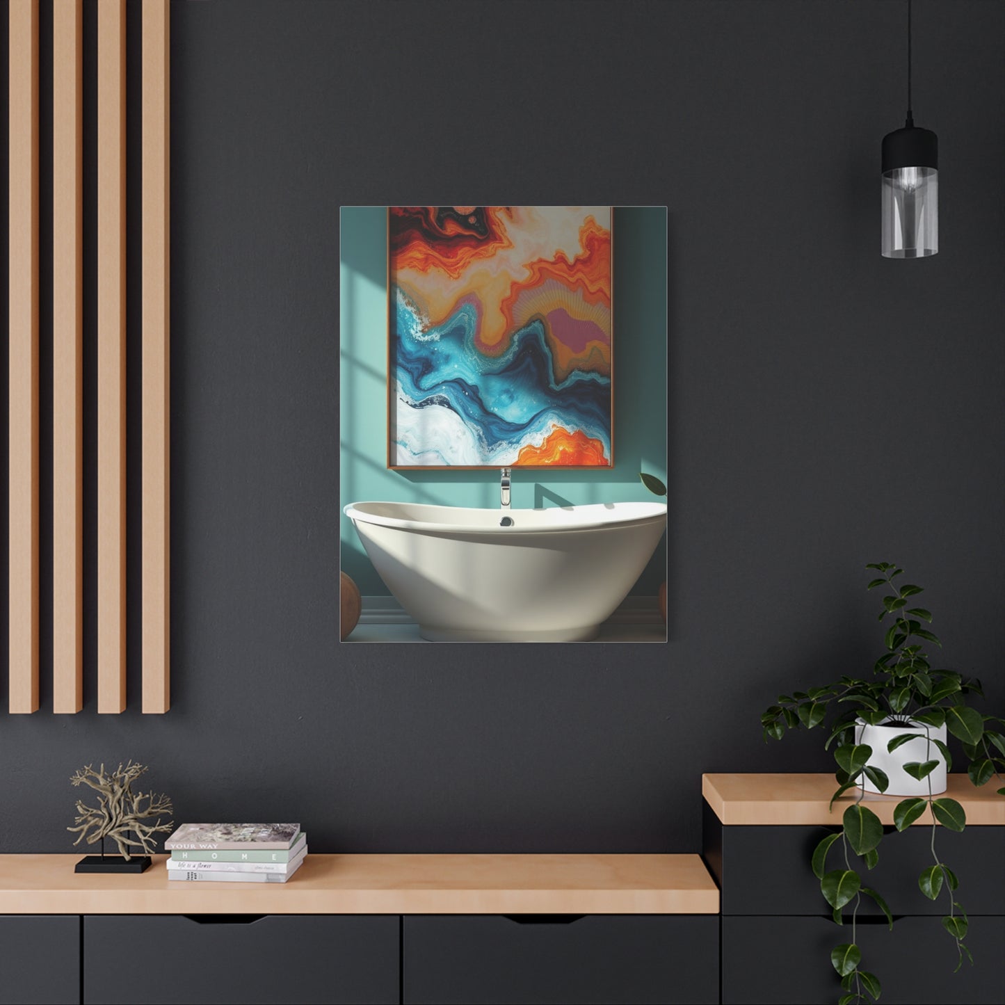 Lavish Spa Wall Elegance Wall Art & Canvas Print