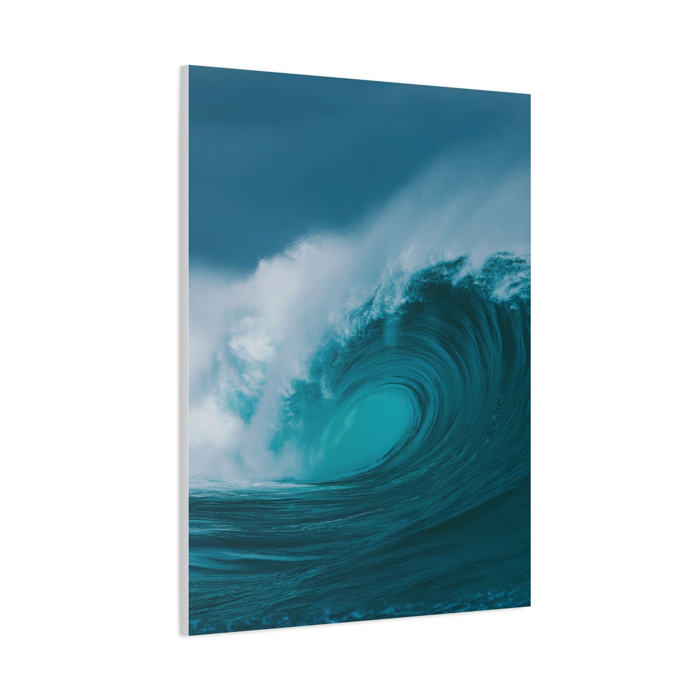 Powerful Ocean Wave Motion Wall Art & Canvas Print