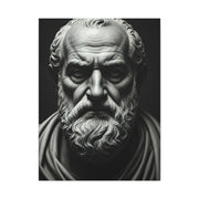 Timeless Wisdom Black & White Elder Portrait Wall Art & Canvas Prints