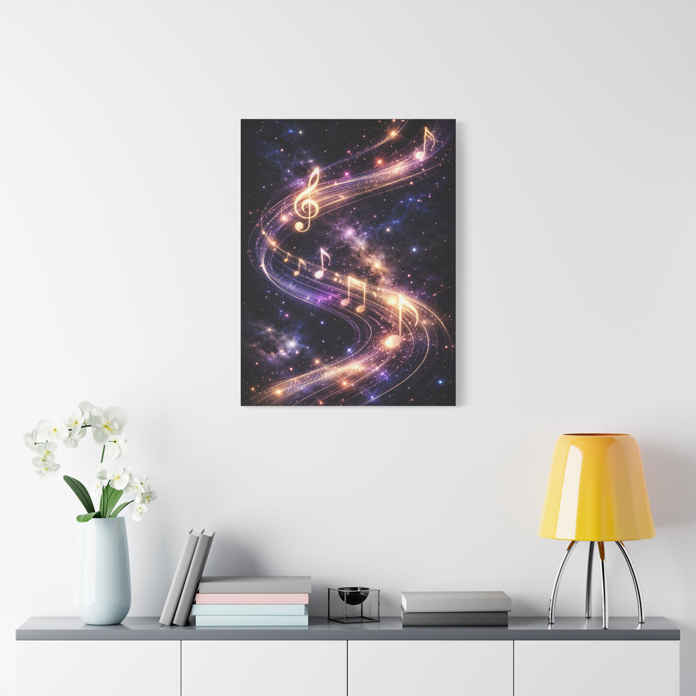 Celestial Symphony Flow Wall Art & Canvas Print
