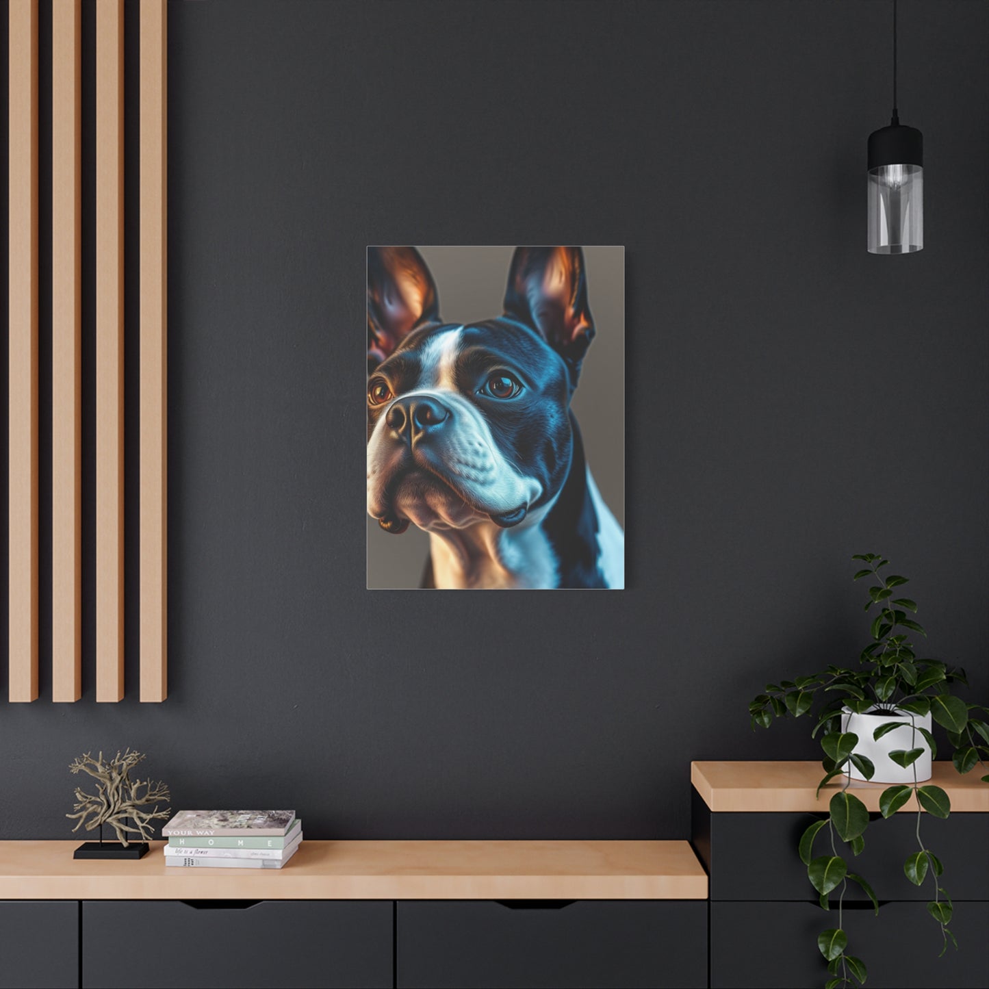 Boston Terrier Art Premium Gallery Wall Art & Canvas Print