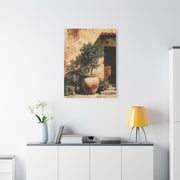 Mediterranean Olive Tree Entrance Wall Art & Canvas Print