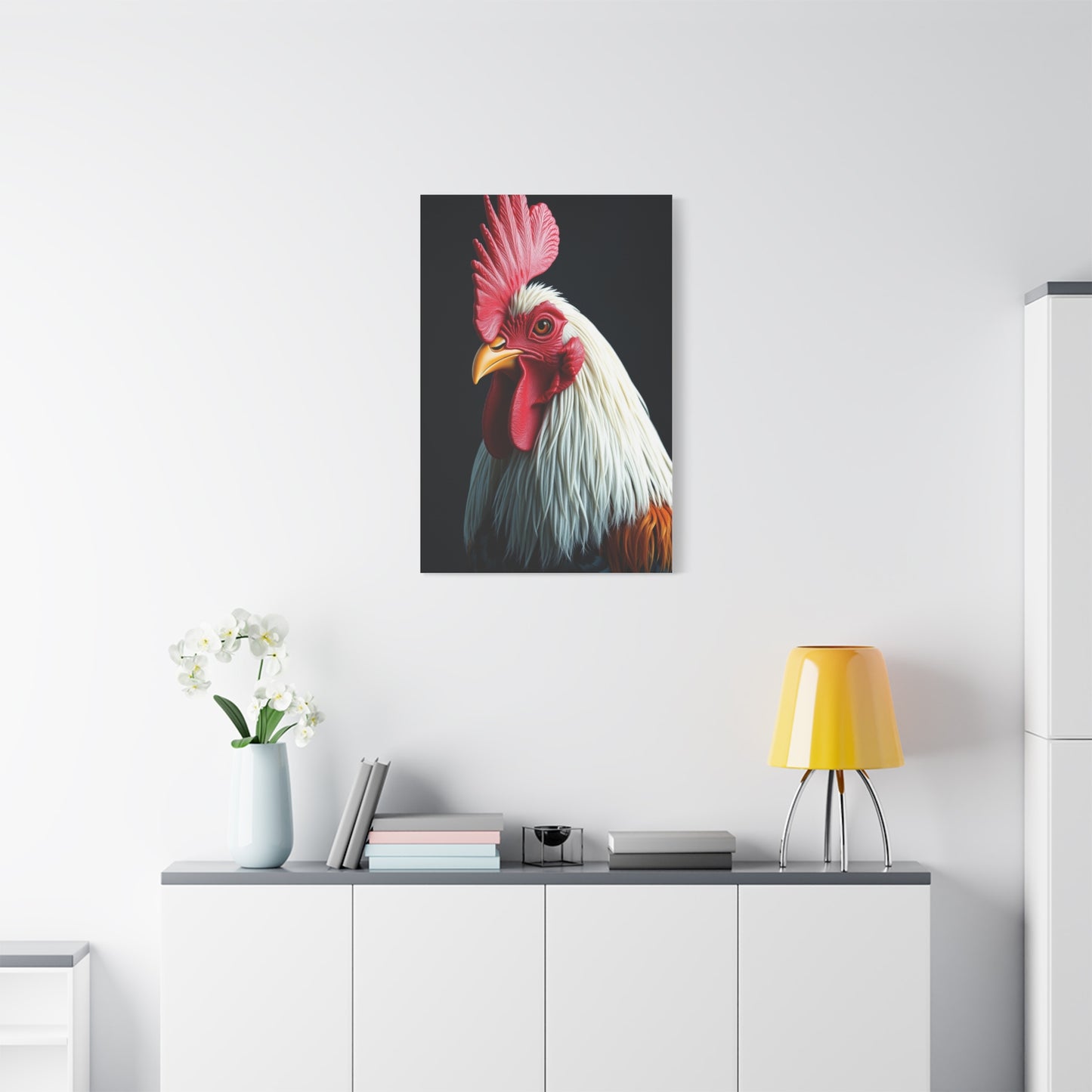 Chicken & Rooster Wall Art Refined Canvas Wall Art & Canvas Print