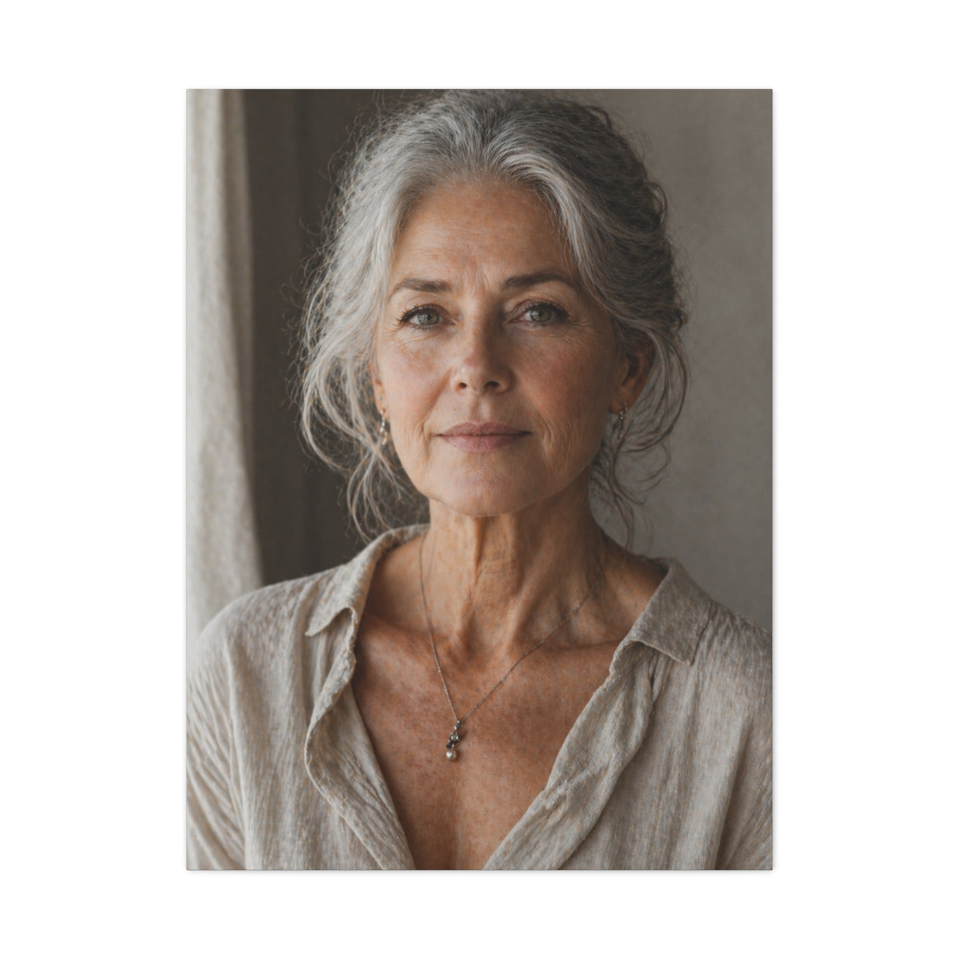 Mature Natural Light Portrait Wall Art & Canvas Print