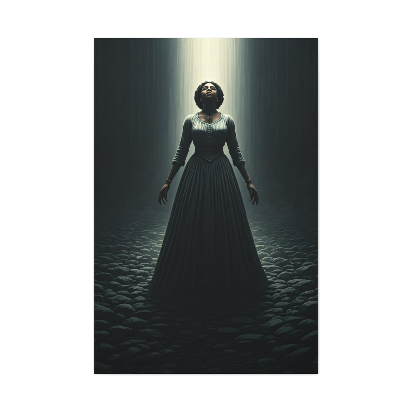 Veil of Silence Portrait Wall Art & Canvas Prints