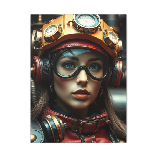 Gilded Mechanica Wall Decor wall art & canvas print