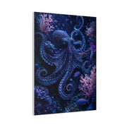 Deep Ocean Octopus Fantasy Tropical Wall Art & Canvas Print