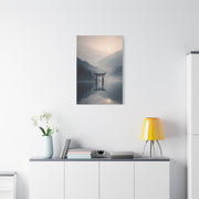 Zen Torii Reflection Wall Art & Canvas Print