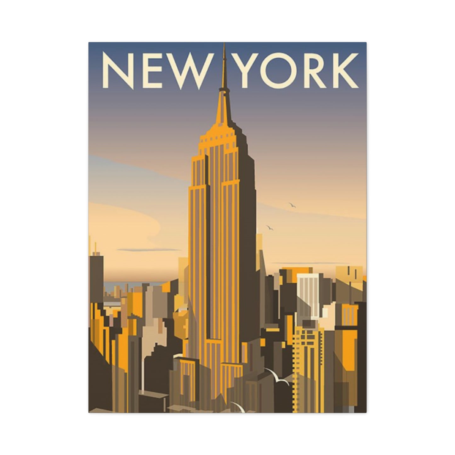 Empire State Building Skyline NYC Skyline Wall Art & Canvas Prints