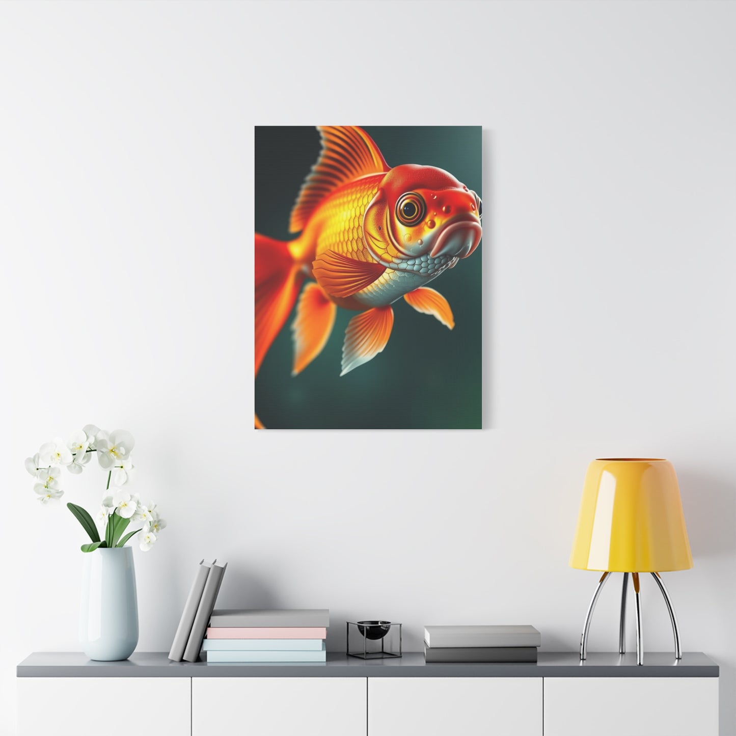 Goldfish Art Supreme Canvas Wall Art & Canvas Print