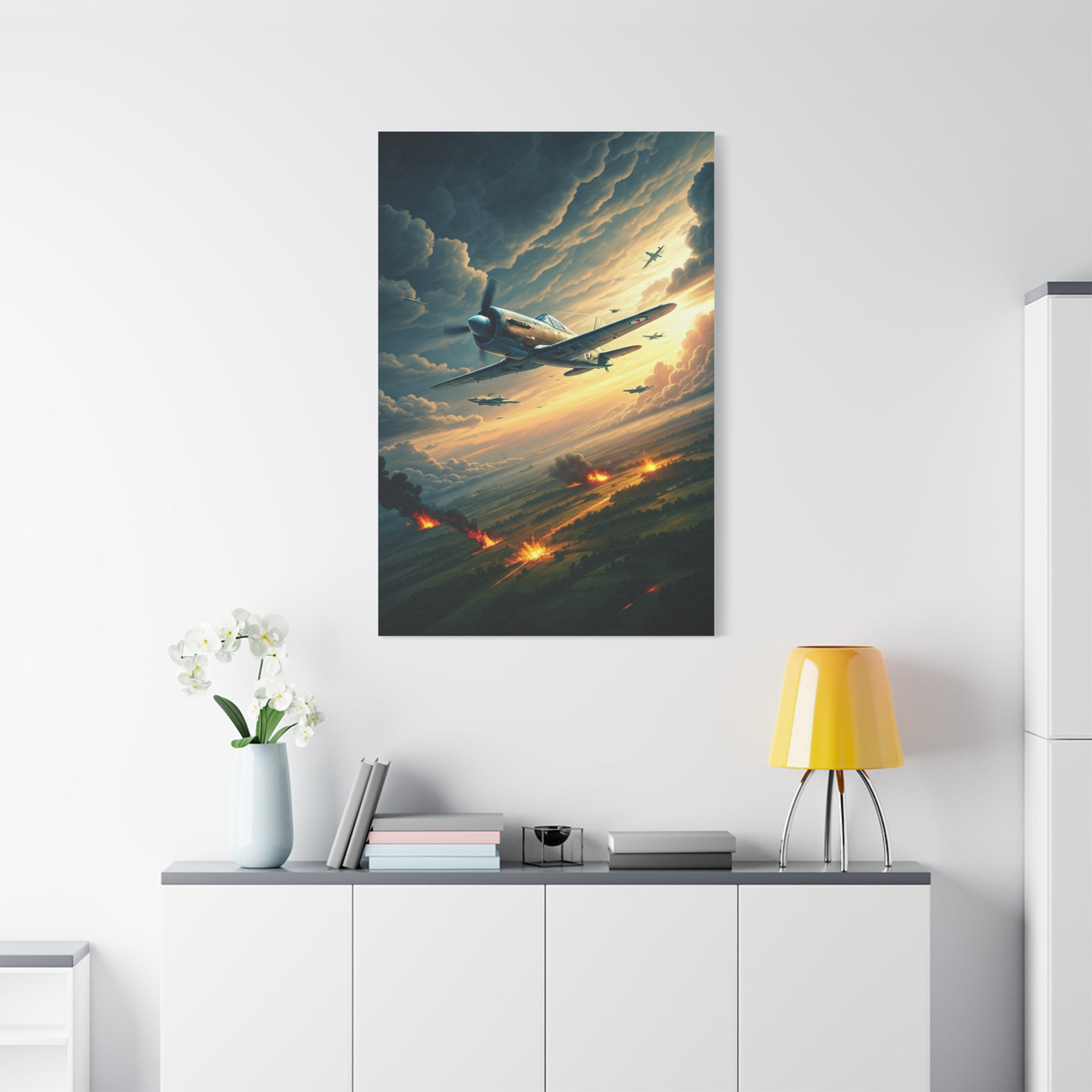 Thunderstorm Flight Vanguard Wall Art & Canvas Prints
