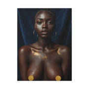 Gold Dust Portrait Study Wall Art & Canvas Print