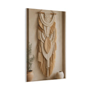 Handwoven Natural Fiber Wall Hanging Wall Art & Canvas Print