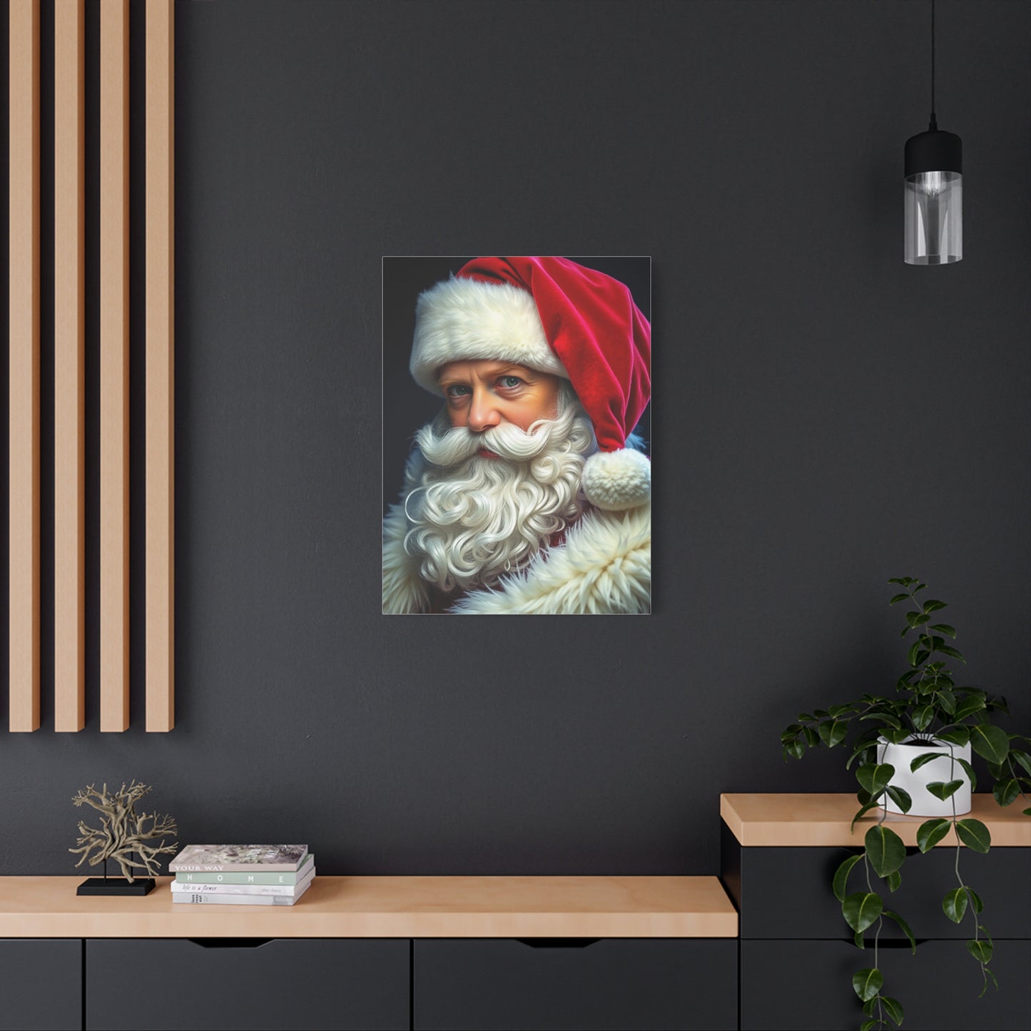 Santa Claus Art Luxury Canvas Wall Art & Canvas Print