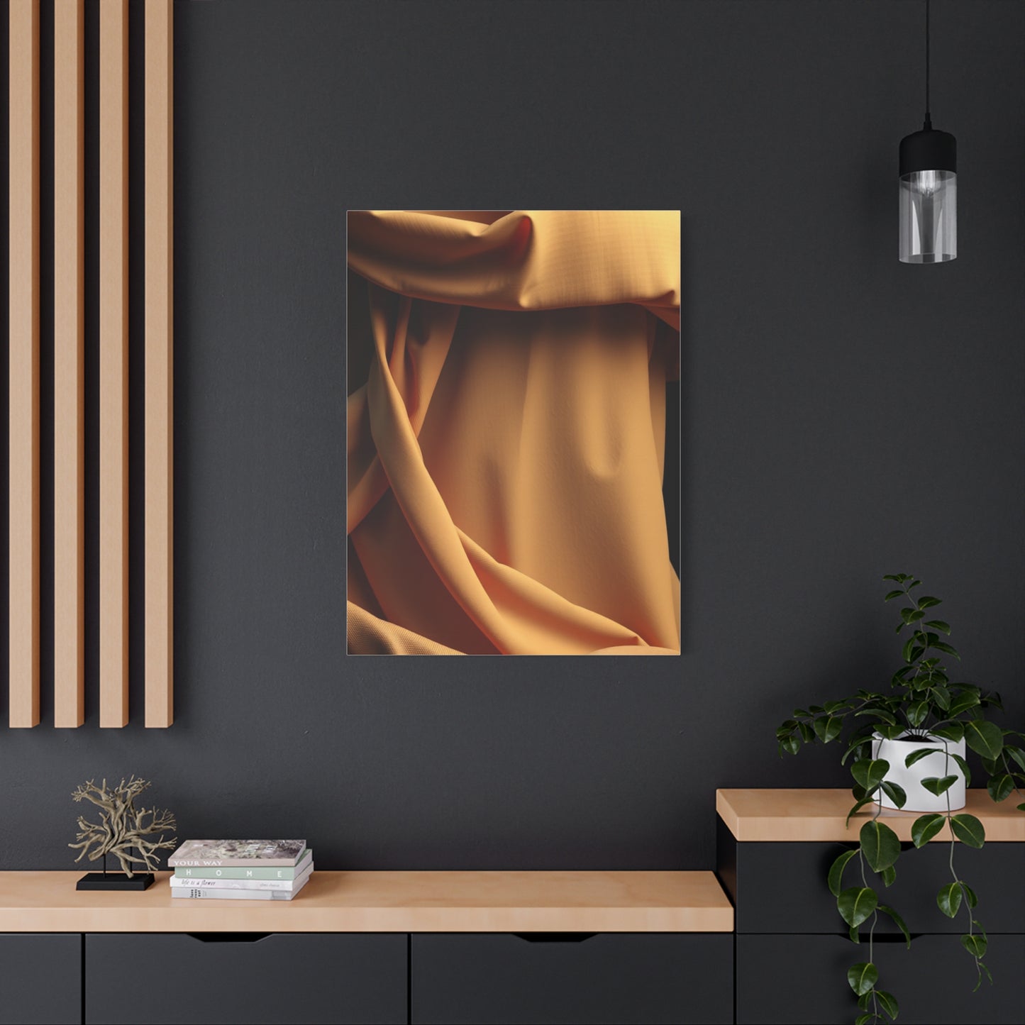 Black & Beige Art Luxury Canvas Wall Art & Canvas Print