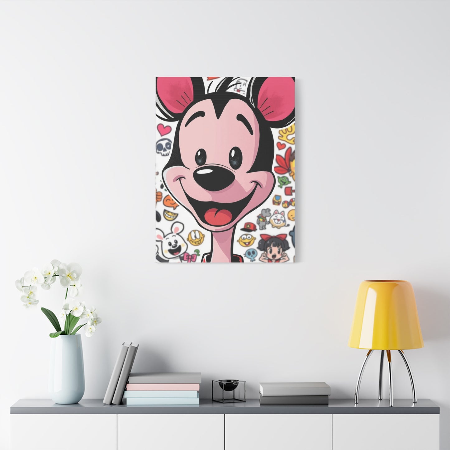 Grand Doodle Symphony Canvas Wall Art & Canvas Print