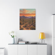 Sonoran Desert Panorama Southwest Wall Art & Canvas Print