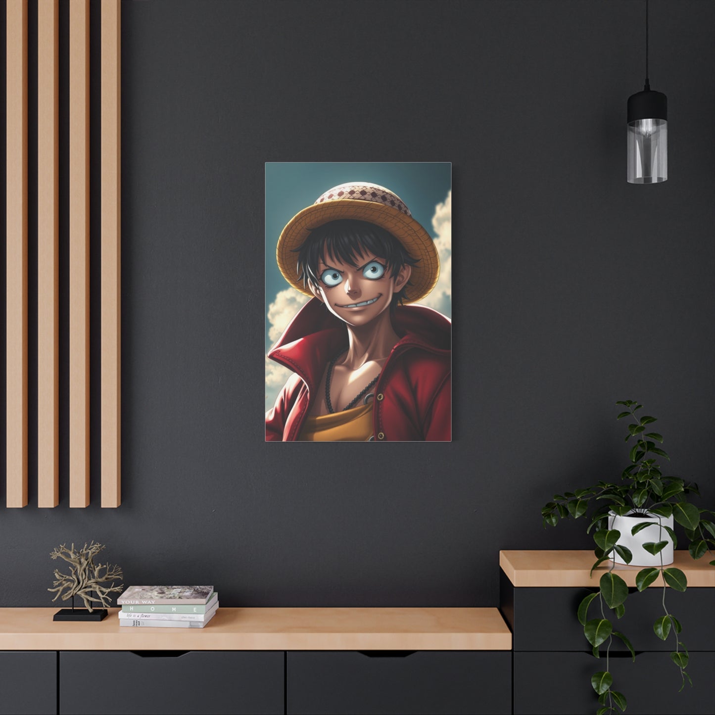 Vision Monkey D. Luffy Art Art Wall Art & Canvas Print
