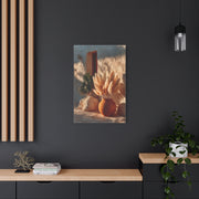 Pampas Grass Terracotta Still Life Wall Art & Canvas Print
