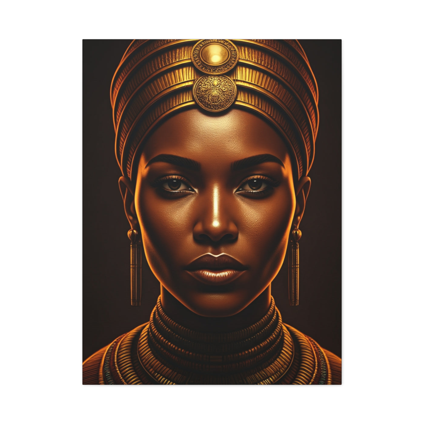 Golden Queen of Serenity Wall Art & Canvas Prints