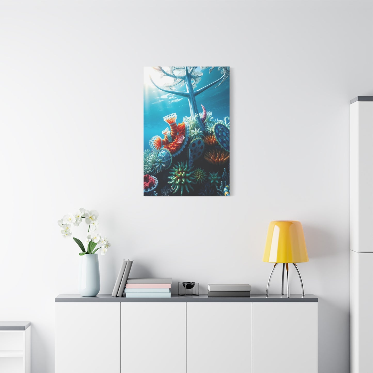 Pearlescent Wave Imagery Wall Art & Canvas Print