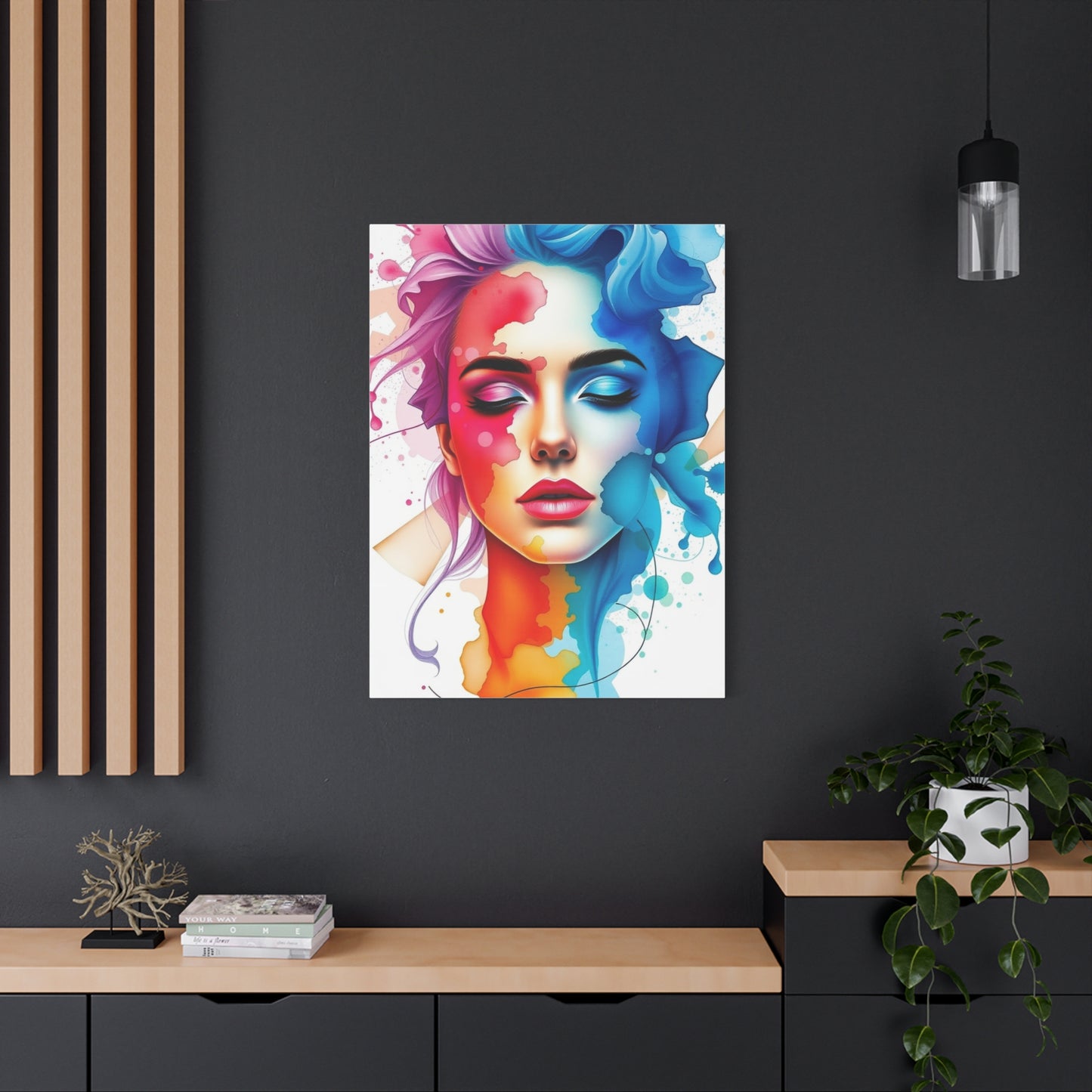 Vision Watercolor Art Art Wall Art & Canvas Print