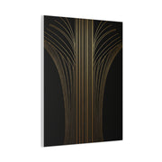 Golden Palm Rise Art Deco Wall Art & Canvas Prints