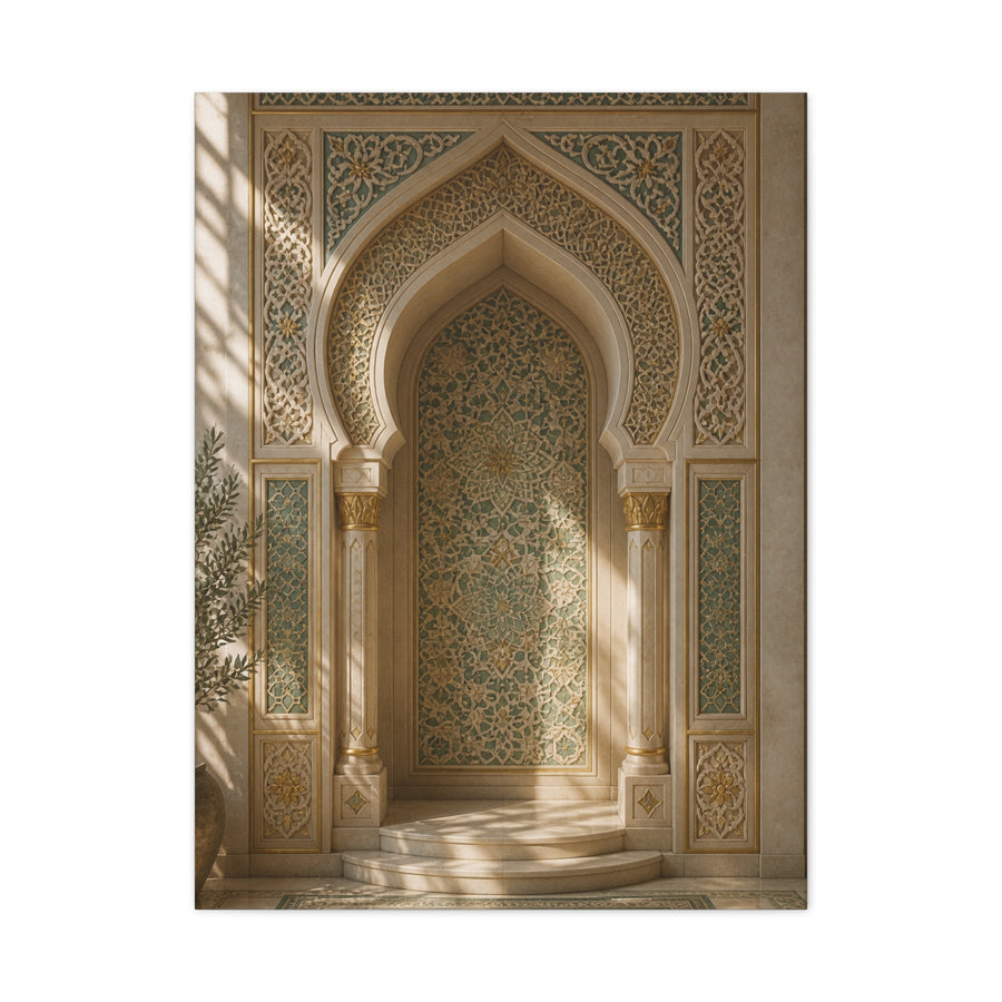 Mihrab Sacred Architectural Niche Wall Art & Canvas Print