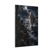 Jesus Walking on Water Night Miracle Wall Art & Canvas Print