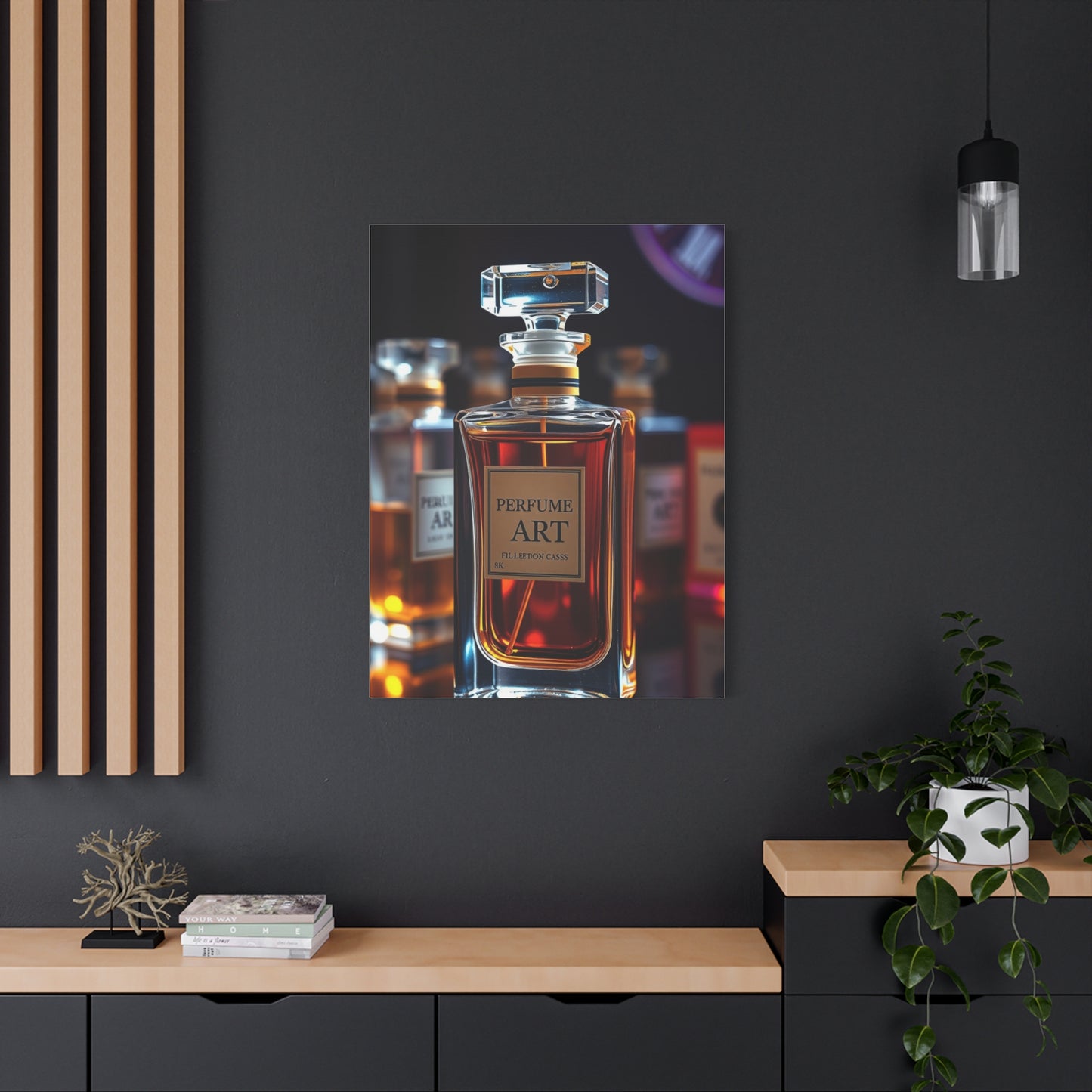Perfume Bottle Art Supreme Canvas Wall Art & Canvas Print
