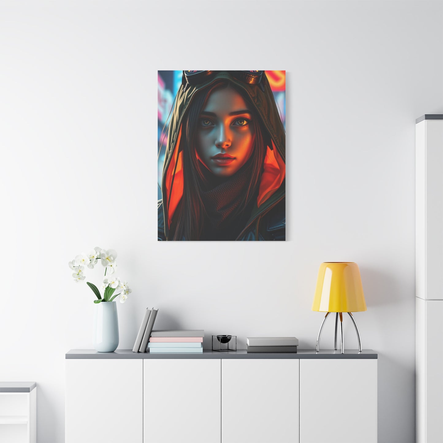 Elite Cyberpunk Art Vision Wall Art & Canvas Print
