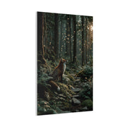 Enchanted Forest Fox Wall Art & Canvas Print
