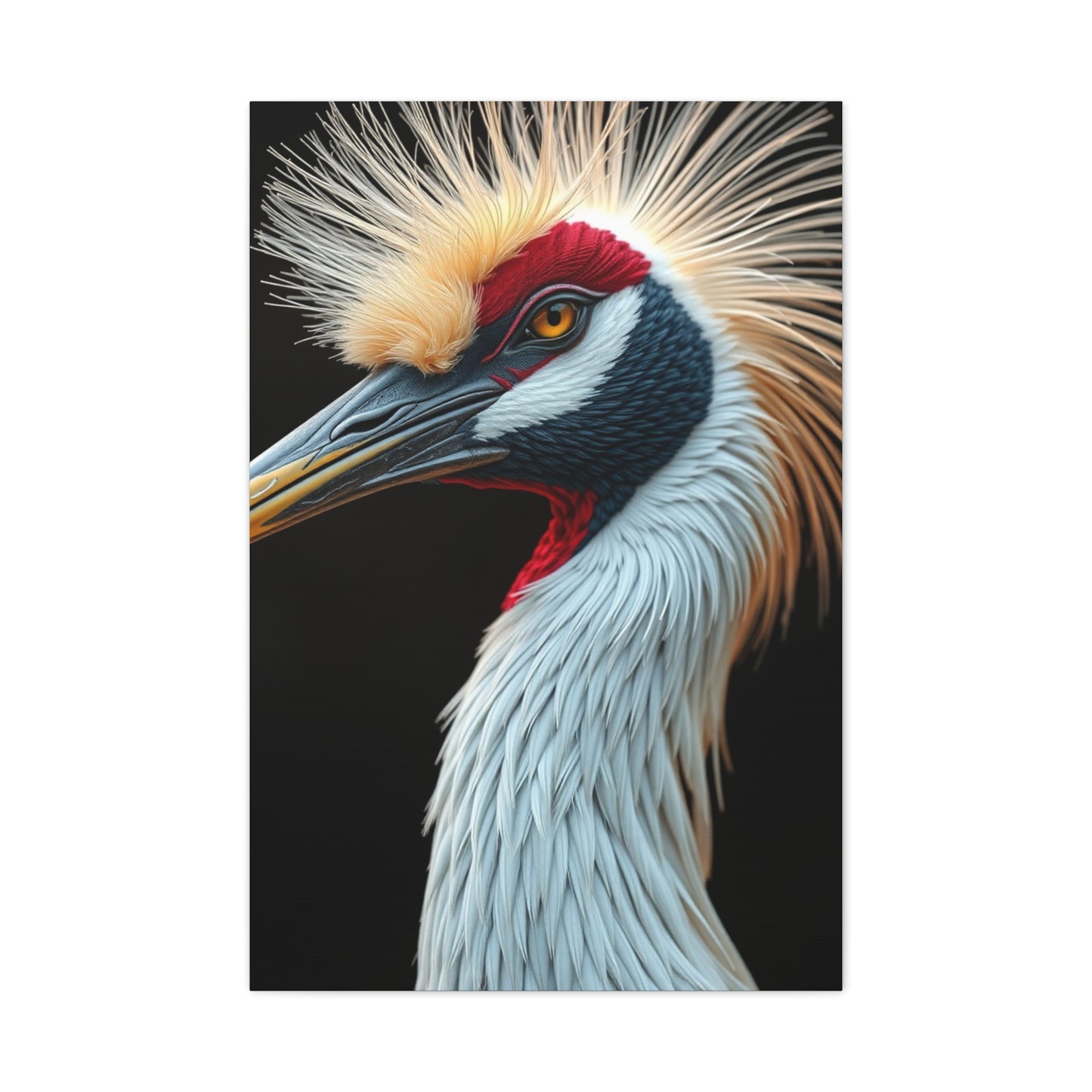 Supreme Crane Bird Art Beautiful Collection Wall Art & Canvas Print