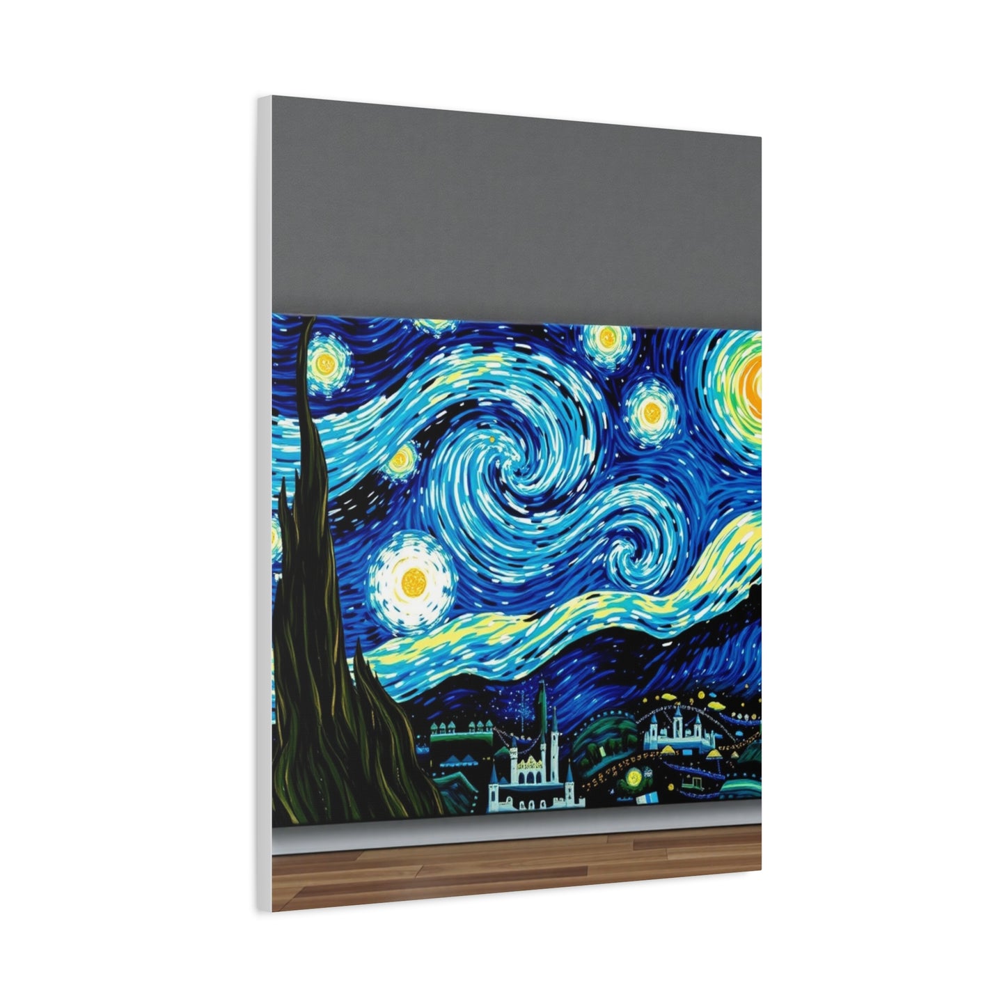 Supreme The Starry Night Canvas Art Beautiful Collection Wall Art & Canvas Print